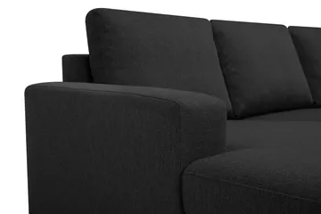Crazy 4-sits Vändbar L-formad Divansoffa i Tyg - Antracit - Products - Möbler - Soffa - Divansoffa & schäslongsoffa - 4 sits soffa med divan