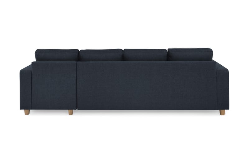 Crazy 4-sits Vändbar L-formad Divansoffa i Tyg - Blå - Products - Möbler - Soffa - Divansoffa & schäslongsoffa - 4 sits soffa med divan
