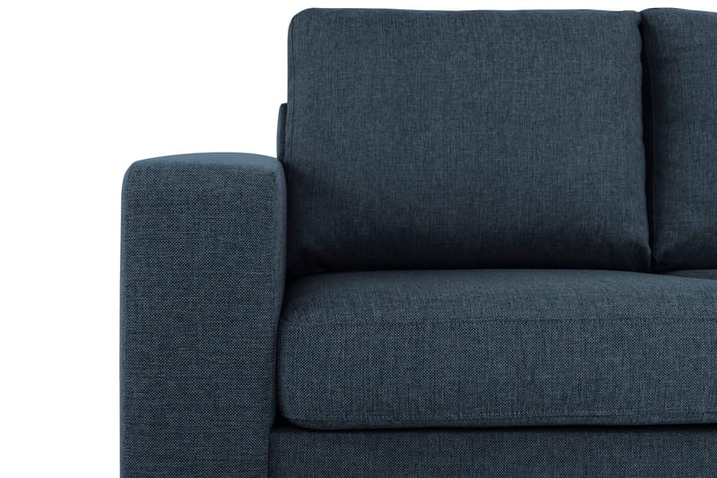 Crazy 4-sits Vändbar L-formad Divansoffa i Tyg - Blå - Products - Möbler - Soffa - Divansoffa & schäslongsoffa - 4 sits soffa med divan