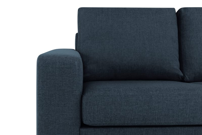 Crazy 4-sits Vändbar L-formad Divansoffa i Tyg - Blå - Products - Möbler - Soffa - Divansoffa & schäslongsoffa - 4 sits soffa med divan