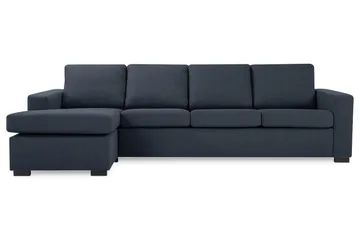 Crazy 4-sits Vändbar L-formad Divansoffa i Tyg - Blå - Products - Möbler - Soffa - Divansoffa & schäslongsoffa - 4 sits soffa med divan