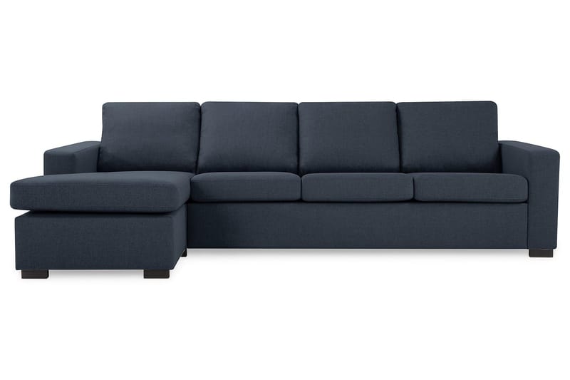 Crazy 4-sits Vändbar L-formad Divansoffa i Tyg - Blå - Products - Möbler - Soffa - Divansoffa & schäslongsoffa - 4 sits soffa med divan