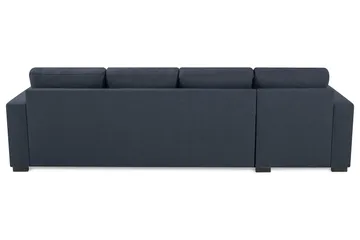 Crazy 4-sits Vändbar L-formad Divansoffa i Tyg - Blå - Products - Möbler - Soffa - Divansoffa & schäslongsoffa - 4 sits soffa med divan