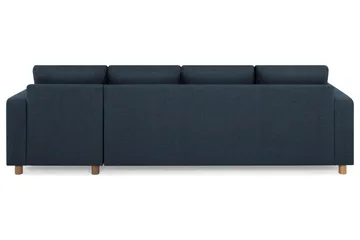 Crazy 4-sits Vändbar L-formad Divansoffa i Tyg - Blå - Products - Möbler - Soffa - Divansoffa & schäslongsoffa - 4 sits soffa med divan