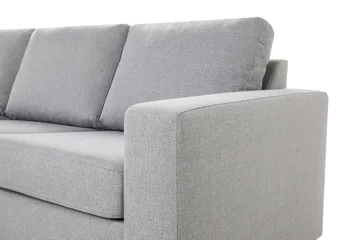 Crazy 4-sits Vändbar L-formad Divansoffa i Tyg - Grå - Products - Möbler - Soffa - Divansoffa & schäslongsoffa - 4 sits soffa med divan