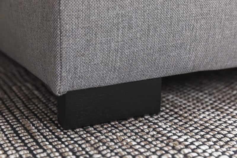 Crazy 4-sits Vändbar L-formad Divansoffa i Tyg - Grå - Products - Möbler - Soffa - Divansoffa & schäslongsoffa - 4 sits soffa med divan