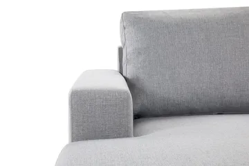 Crazy 4-sits Vändbar L-formad Divansoffa i Tyg - Grå - Products - Möbler - Soffa - Divansoffa & schäslongsoffa - 4 sits soffa med divan