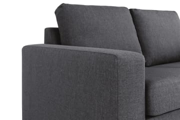 Crazy 4-sits Vändbar L-formad Divansoffa i Tyg - Mörkgrå - Products - Möbler - Soffa - Divansoffa & schäslongsoffa - 4 sits soffa med divan