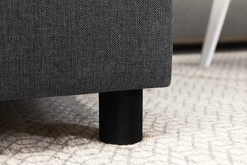 Crazy 4-sits Vändbar L-formad Divansoffa i Tyg - Mörkgrå - Products - Möbler - Soffa - Divansoffa & schäslongsoffa - 4 sits soffa med divan