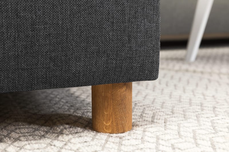 Crazy 4-sits Vändbar L-formad Divansoffa i Tyg - Mörkgrå - Products - Möbler - Soffa - Divansoffa & schäslongsoffa - 4 sits soffa med divan