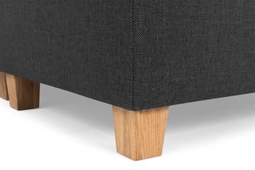 Crazy 4-sits Vänstervänd L-formad Schäslongsoffa i Tyg - Antracit - Products - Möbler - Soffa - Divansoffa & schäslongsoffa - 3 sits soffa med divan