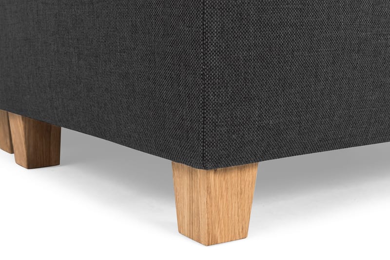 Crazy 4-sits Vänstervänd L-formad Schäslongsoffa i Tyg - Antracit - Products - Möbler - Soffa - Divansoffa & schäslongsoffa - 3 sits soffa med divan