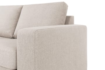 Crazy 4-sits Vänstervänd L-formad Schäslongsoffa i Tyg - Beige - Products - Möbler - Soffa - Divansoffa & schäslongsoffa - 3 sits soffa med divan