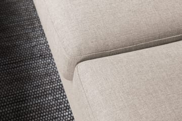 Crazy 4-sits Vänstervänd L-formad Schäslongsoffa i Tyg - Beige - Products - Möbler - Soffa - Divansoffa & schäslongsoffa - 3 sits soffa med divan