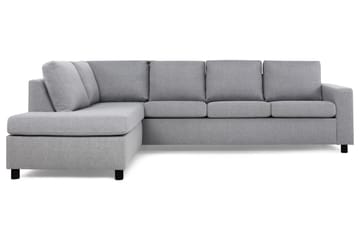 Crazy 4-sits Vänstervänd L-formad Schäslongsoffa i Tyg - Grå - Products - Möbler - Soffa - Divansoffa & schäslongsoffa - 3 sits soffa med divan