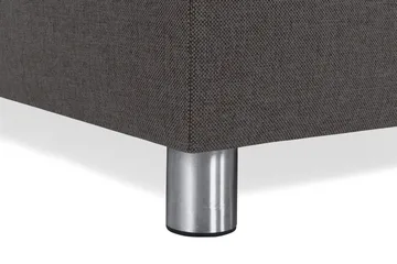 Crazy 4-sits Vänstervänd L-formad Schäslongsoffa i Tyg - Mörkgrå - Products - Möbler - Soffa - Divansoffa & schäslongsoffa - 3 sits soffa med divan