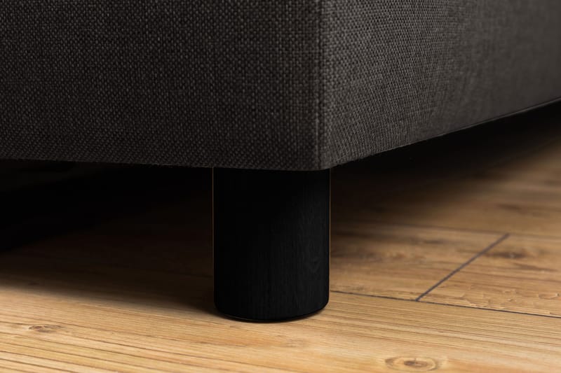 Crazy 4-sits Vänstervänd L-formad Schäslongsoffa i Tyg - Mörkgrå - Products - Möbler - Soffa - Divansoffa & schäslongsoffa - 3 sits soffa med divan