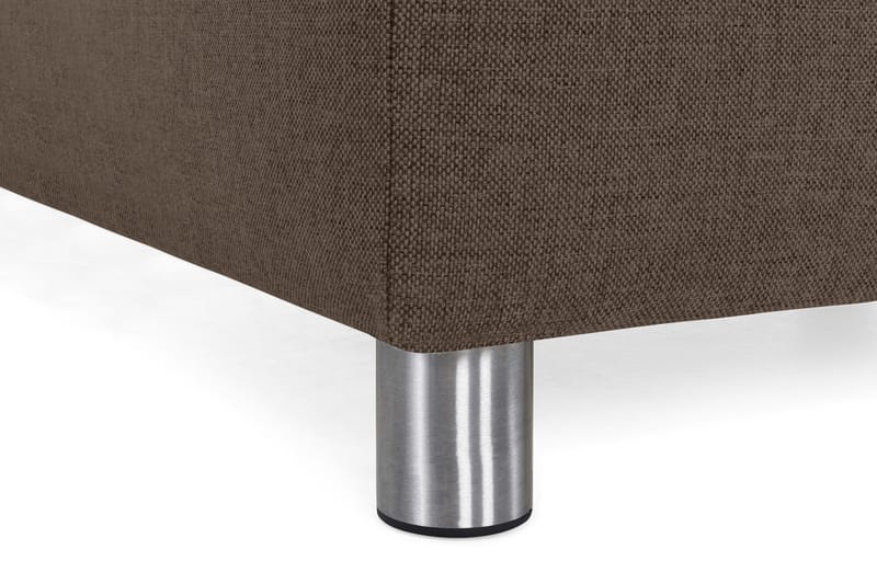 Crazy 4-sits Vänstervänd U-formad Large Soffa med Divan och Schäslong i Tyg - Brun - Products - Möbler - Soffa - Divansoffa & schäslongsoffa - 3 sits soffa med divan