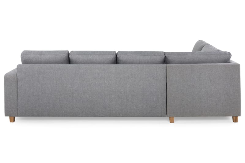 Crazy 4-sits Vänstervänd U-formad Large Soffa med Divan och Schäslong i Tyg - Grå - Products - Möbler - Soffa - Divansoffa & schäslongsoffa - 4 sits soffa med divan