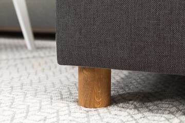 Crazy 4-sits Vänstervänd U-formad Small Soffa med Divan och Schäslong i Tyg - Mörkgrå - Products - Möbler - Soffa - Divansoffa & schäslongsoffa - 3 sits soffa med divan