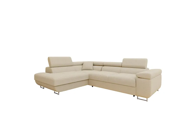 Gabina Soffa med Schäslong 3-sits, Beige