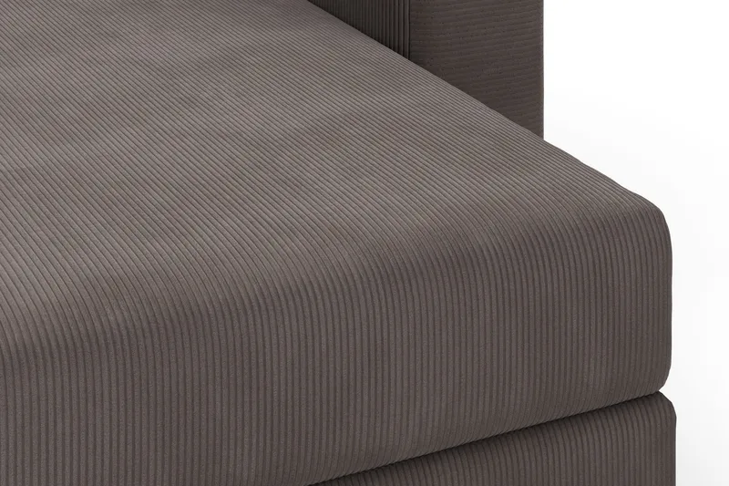 Hagblom 4-sits Divansoffa med Förvaring Vändbar - Brun - Products - Möbler - Soffa - Divansoffa & schäslongsoffa - 4 sits soffa med divan