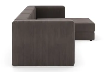 Hagblom 4-sits Divansoffa med Förvaring Vändbar - Brun - Products - Möbler - Soffa - Divansoffa & schäslongsoffa - 4 sits soffa med divan