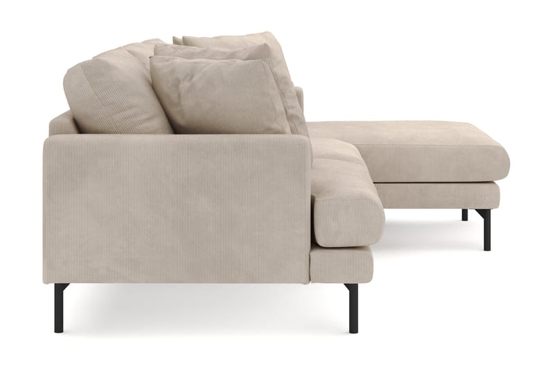 Menard 3-sits Högervänd L-formad Divansoffa i Manchester - Greige - Products - Möbler - Soffa - Divansoffa & schäslongsoffa - 4 sits soffa med divan