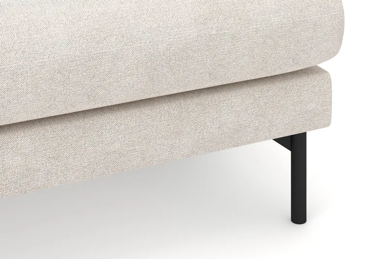 Menard 4-sits Högervänd L-formad Divansoffa i Tyg - Beige - Products - Möbler - Soffa - Divansoffa & schäslongsoffa - 4 sits soffa med divan