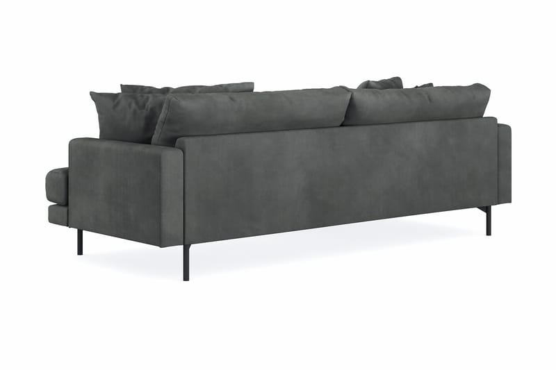 Menard 4-sits Vänstervänd L-formad Divansoffa i Manchester - Grå - Products - Möbler - Soffa - Divansoffa & schäslongsoffa - 4 sits soffa med divan