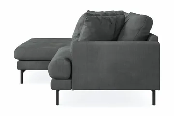 Menard 4-sits Vänstervänd L-formad Divansoffa i Manchester - Grå - Products - Möbler - Soffa - Divansoffa & schäslongsoffa - 4 sits soffa med divan