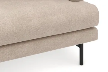 Menard 4-sits Vänstervänd L-formad Djup Divansoffa i Tyg - Beige - Products - Möbler - Soffa - Divansoffa & schäslongsoffa - 4 sits soffa med divan