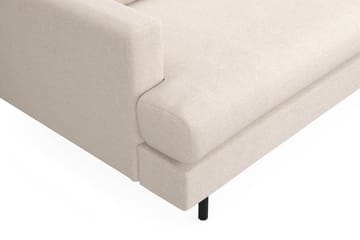 Menard Compact 3-sits Högervänd L-formad Divansoffa i Tyg - Beige - Products - Möbler - Soffa - Divansoffa & schäslongsoffa - 3 sits soffa med divan