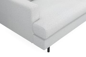 Menard Compact 3-sits Högervänd L-formad Divansoffa i Tyg - Ljusgrå - Products - Möbler - Soffa - Divansoffa & schäslongsoffa - 3 sits soffa med divan