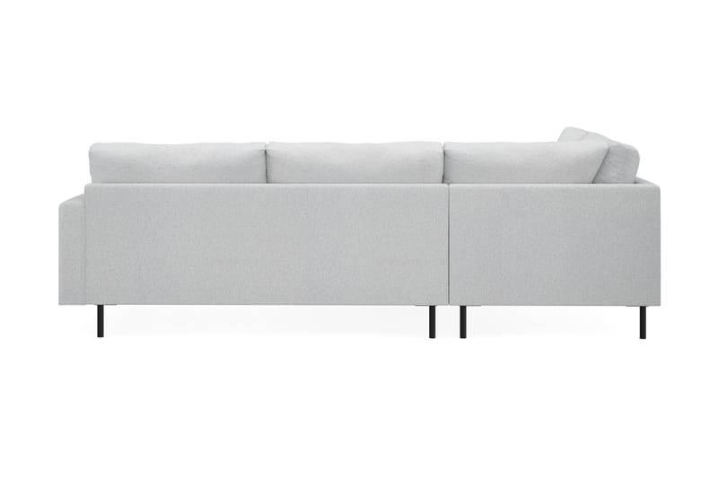 Menard Compact 4-sits Vänstervänd L-formad Schäslongsoffa i Tyg - Ljusgrå - Products - Möbler - Soffa - Divansoffa & schäslongsoffa - 4 sits soffa med divan