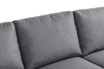 Peppe 3-sits Vändbar L-formad Divansoffa i Tyg - Ljusgrå - Products - Möbler - Soffa - Divansoffa & schäslongsoffa - 3 sits soffa med divan