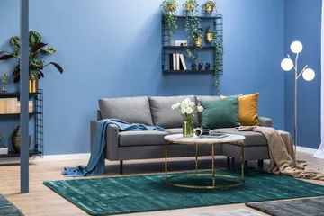 Peppe 3-sits Vändbar L-formad Divansoffa i Tyg - Ljusgrå - Products - Möbler - Soffa - Divansoffa & schäslongsoffa - 3 sits soffa med divan