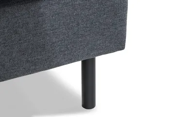 Peppe 3-sits Vändbar L-formad Divansoffa i Tyg - Mörkgrå - Products - Möbler - Soffa - Divansoffa & schäslongsoffa - 3 sits soffa med divan