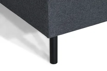 Peppe 4-sits Högervänd L-formad Schäslongsoffa i Tyg - Mörkgrå - Products - Möbler - Soffa - Divansoffa & schäslongsoffa - 4 sits soffa med divan