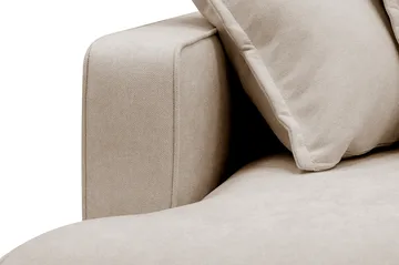 Rossita Lyx 4-sits Extra djup Soffa med Schäslong Höger - Beige Tyg - Products - Möbler - Soffa - Divansoffa & schäslongsoffa - 4 sits soffa med divan