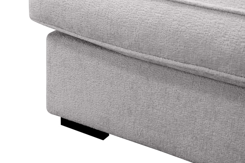 Rossita Lyx 4-sits Extra djup Soffa med Schäslong Höger - Grå Chenille - Products - Möbler - Soffa - Divansoffa & schäslongsoffa - 4 sits soffa med divan