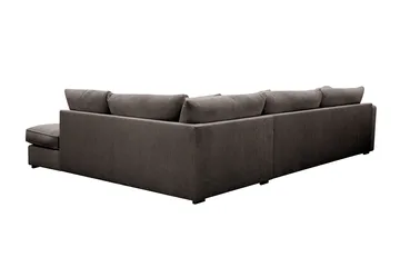 Rossita Lyx 4-sits Extra djup Soffa med Schäslong Höger - Mörkgrå Manchester - Products - Möbler - Soffa - Divansoffa & schäslongsoffa - 4 sits soffa med divan