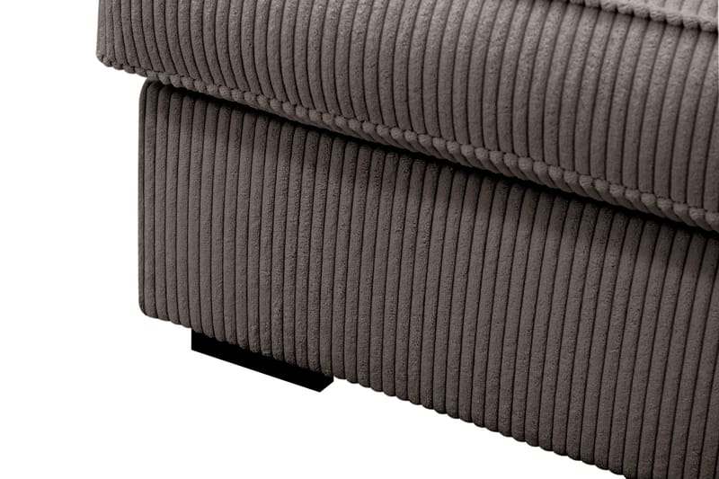 Rossita Lyx 4-sits Extra djup Soffa med Schäslong Höger - Mörkgrå Manchester - Products - Möbler - Soffa - Divansoffa & schäslongsoffa - 4 sits soffa med divan