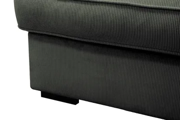 Rossita Lyx 4-sits Extra djup Soffa med Schäslong Höger - Mörkgrön Manchester - Products - Möbler - Soffa - Divansoffa & schäslongsoffa - 4 sits soffa med divan