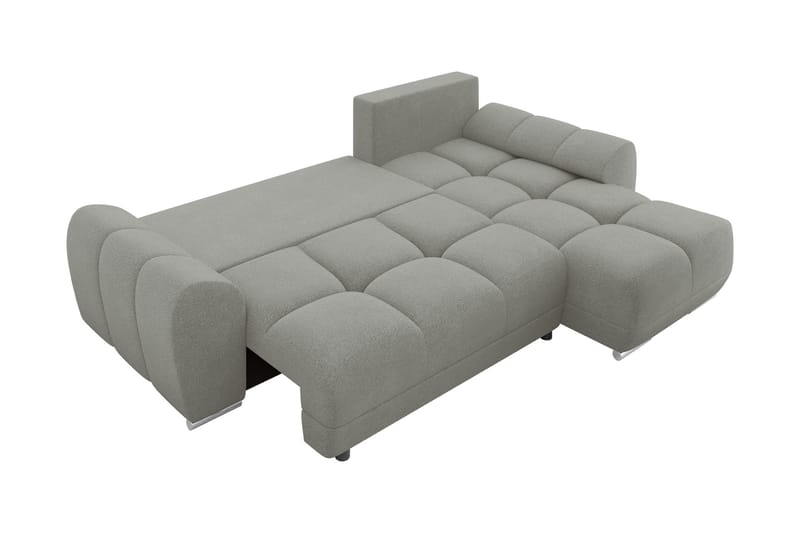 Simerly Soffa med Divan 3-sits - Grå - Products - Möbler - Soffa - Divansoffa & schäslongsoffa - 3 sits soffa med divan