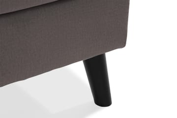 Trend 4-sits Högervänd U-formad Soffa med Divan och Schäslong i Sammet - Mörkgrå - Products - Möbler - Soffa - Divansoffa & schäslongsoffa - 4 sits soffa med divan