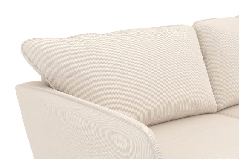 Trend Lyx 3-sits Högervänd L-formad Divansoffa i Manchester - Beige - Products - Möbler - Soffa - Divansoffa & schäslongsoffa - 4 sits soffa med divan