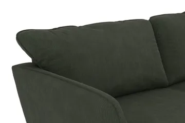 Trend Lyx 3-sits Högervänd L-formad Divansoffa i Manchester - Mörkgrön - Products - Möbler - Soffa - Divansoffa & schäslongsoffa - 4 sits soffa med divan