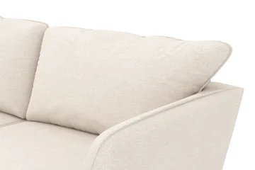 Trend Lyx 3-sits Vänstervänd L-formad Divansoffa i Tyg - Beige - Products - Möbler - Soffa - Divansoffa & schäslongsoffa - 4 sits soffa med divan