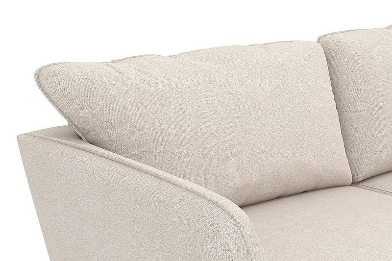 Trend Lyx 4-sits Högervänd L-formad Schäslongsoffa i Tyg - Beige - Products - Möbler - Soffa - Divansoffa & schäslongsoffa - 4 sits soffa med divan